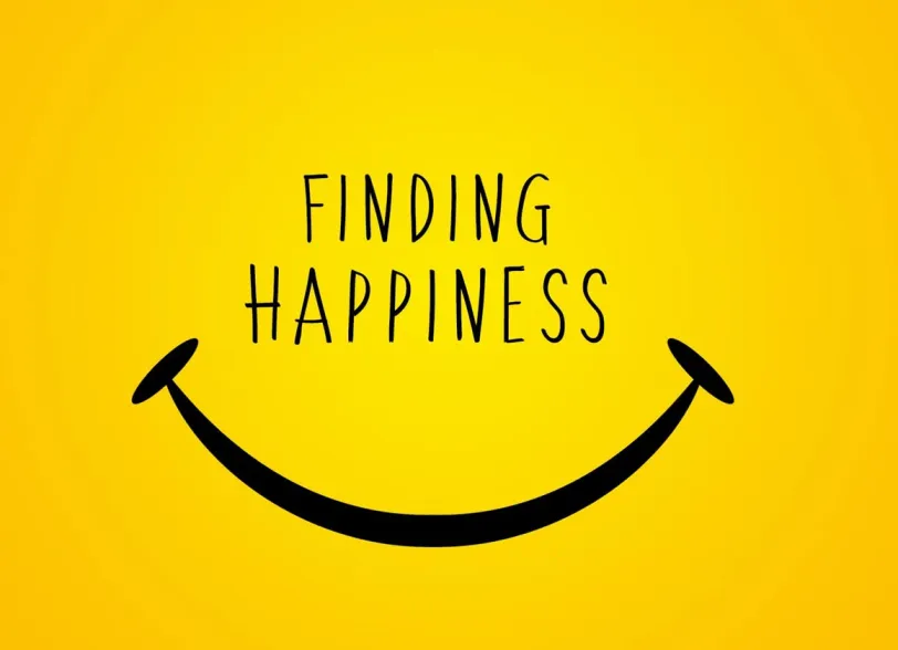 Can you summarize the route to genuine happiness as accepting the present moment?