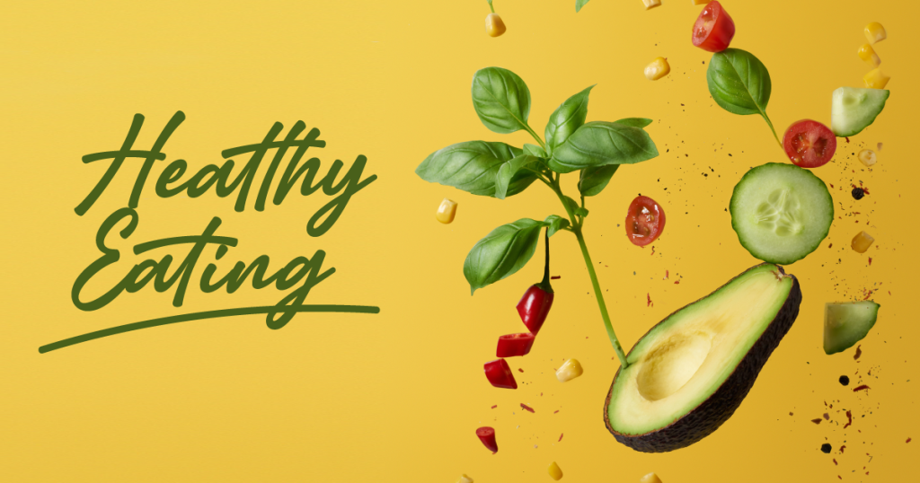 How does healthy eating contribute to your metaphysical journey?
