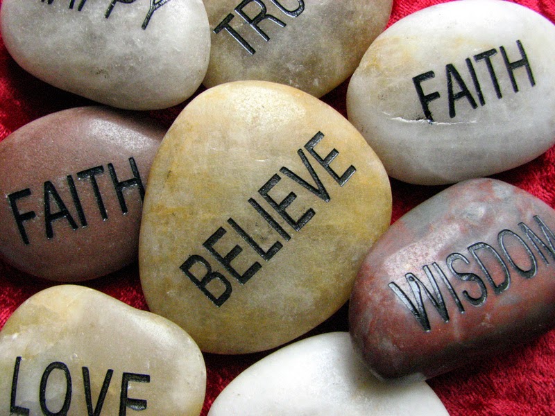 How does faith in God help conquer challenges?