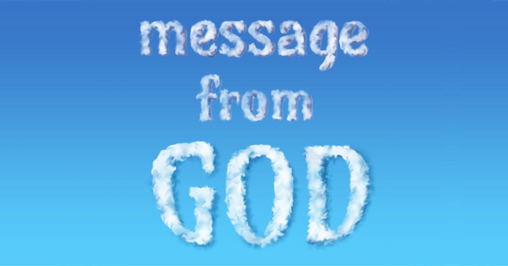 What insights does the God Messenger reveal about the universe's message?