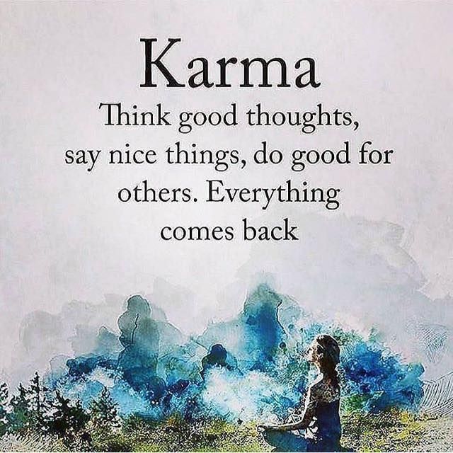 Keep your karma clean.  Cool words, Power of positivity, Good thoughts