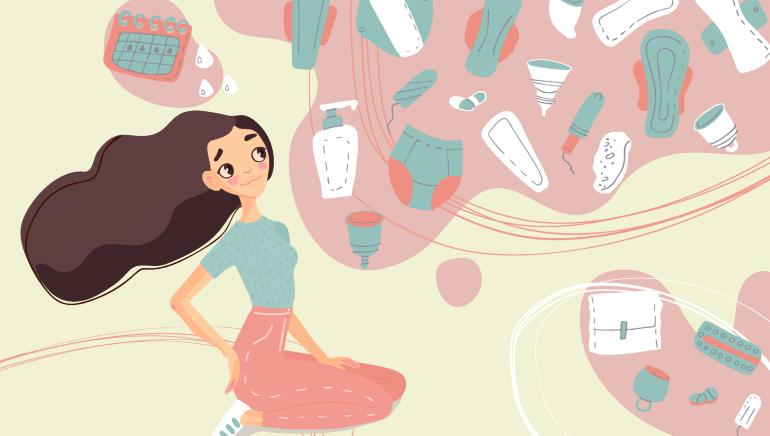 How can we support women during menstruation and break the taboo?