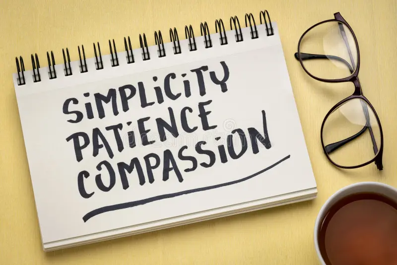 What does "The Divine Test of Life" teach about patience and compassion?