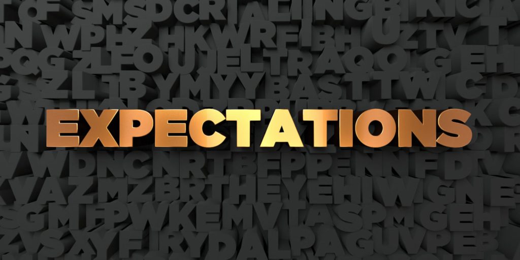 How can living without expectations lead to happiness through acceptance?