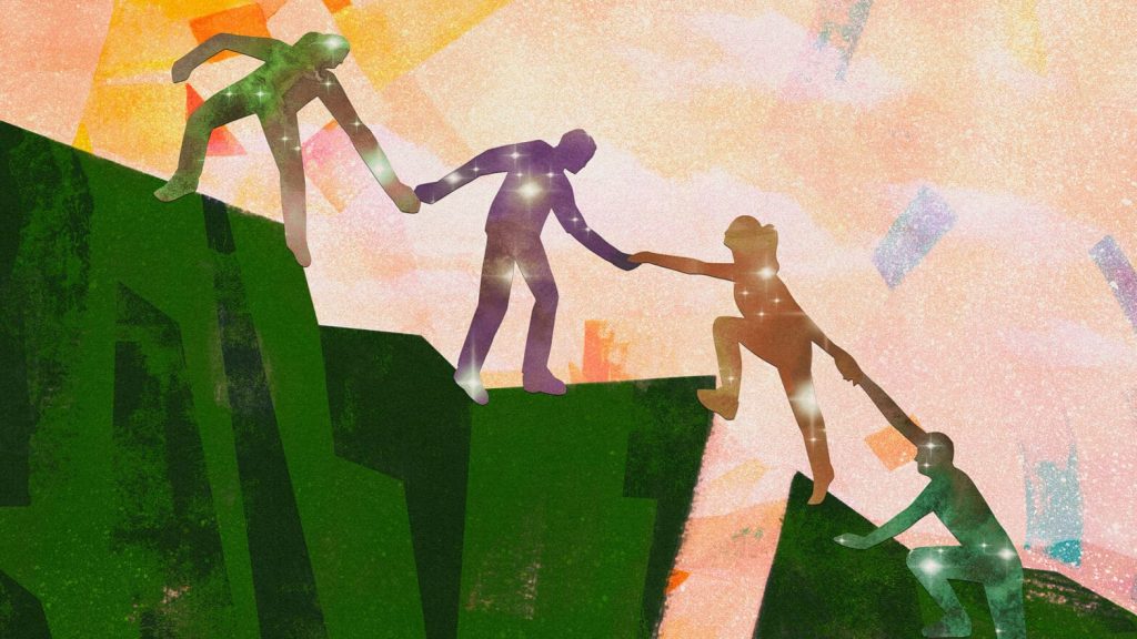 How does compassion unlock the divine within?