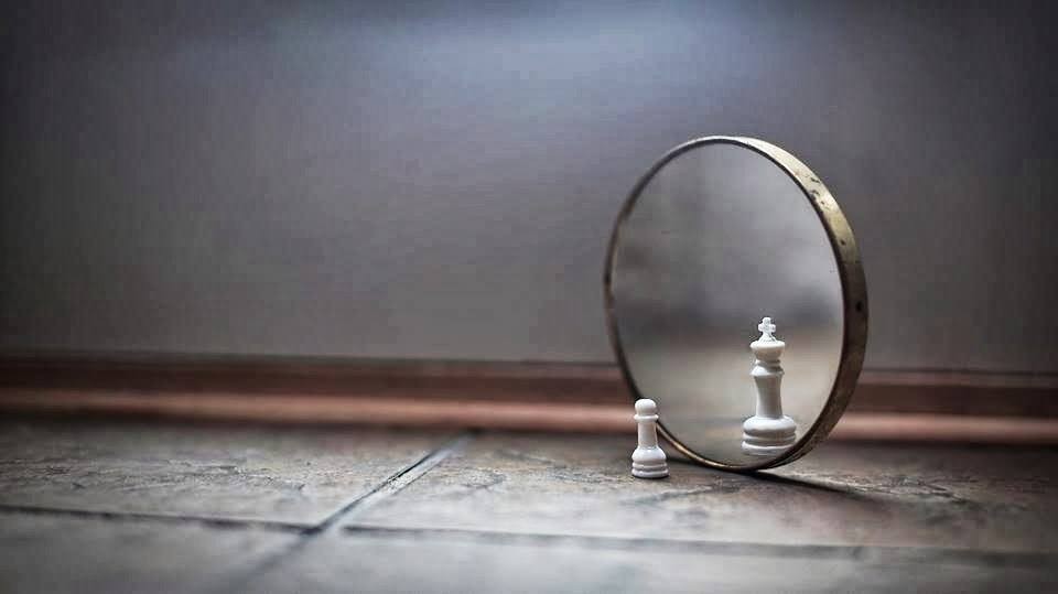 How do inner reflections influence external actions?