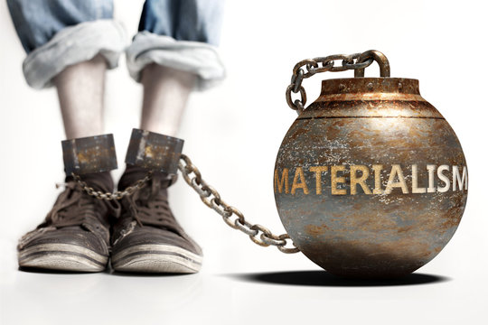 What is the illusion of materialism?