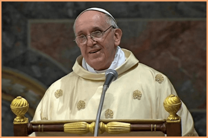 Pope Francis teaches Spiritual Wisdom