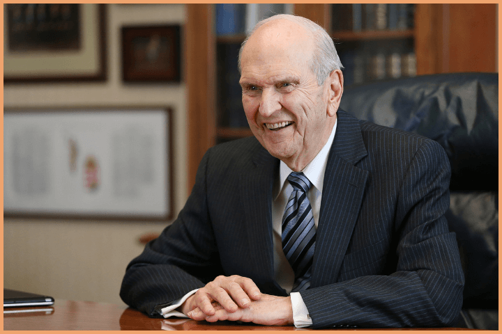 Russell M. Nelson's spiritual lessons say serving others is the way to find joy