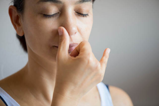 Focus on the breath