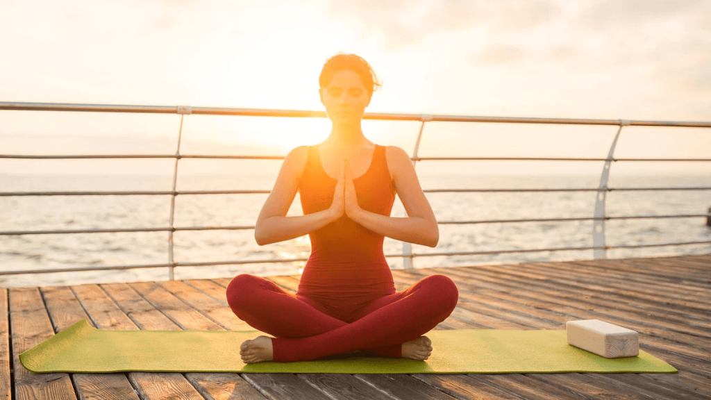 Perform meditation in a quiet place for inner peace