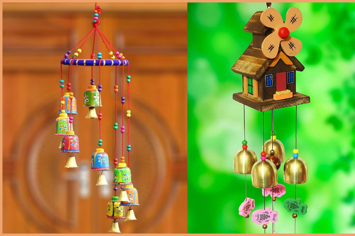 Use bells or chimes for decoration and for attracting positive energy