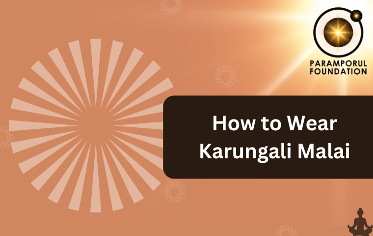 How to Wear Karungali Malai (4)