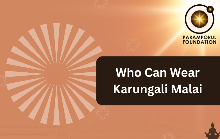 Who Can Wear Karungali Malai