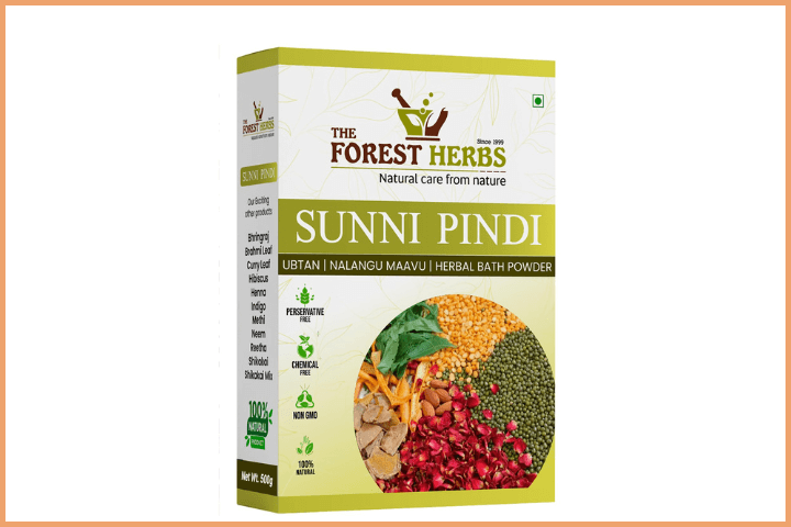 Best Bath Powder - The Forest Herbs Sunnipindi Ubtan Bath Powder