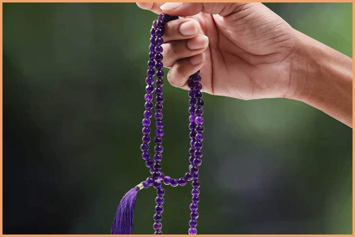 Best Mala Beads for Meditation - Amethyst Mala Beads