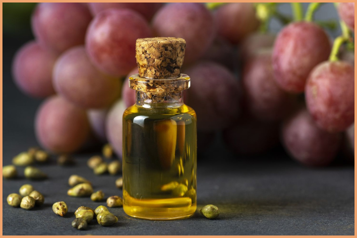 Best Oil for Hair Growth - Grapeseed Oil