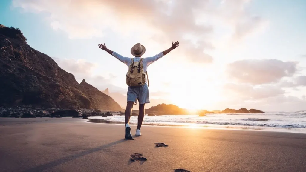 How do love, hatred, and travel shape the inner journey?