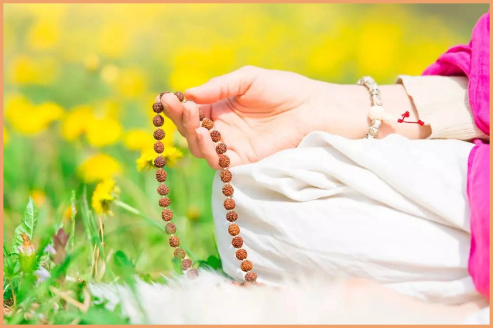 Some people mala beads for meditation