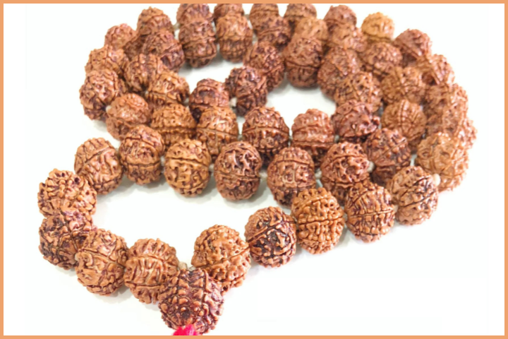 7 Mukhi Rudraksha Mala