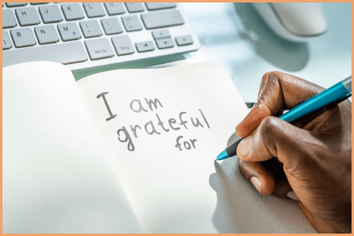 Maintain a gratitude journal