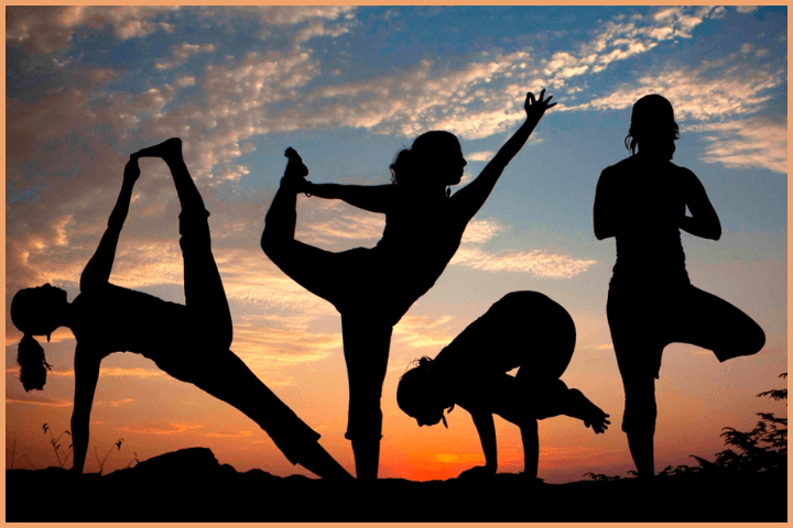 Combine meditation with yoga 