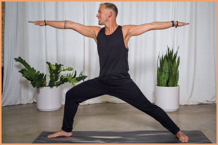Yoga Poses - Warrior II (Virabhadrasana II)