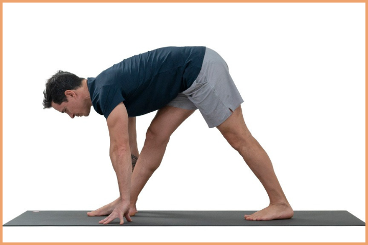 Yoga Poses - Pyramid Pose (Parsvottanasana)