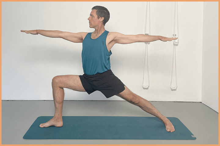 Yoga to Improve Concentration - Warrior II (Virabhadrasana II)