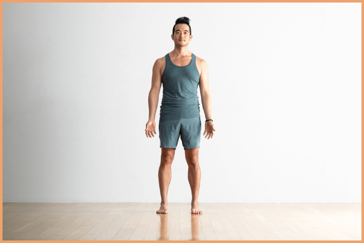 Yoga to Improve Concentration - Mountain Pose (Tadasana)