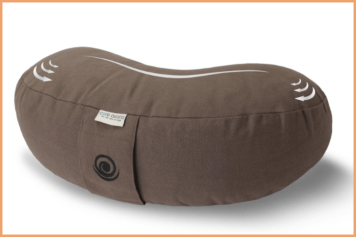 Core Asana Half Moon ZAFU Meditation Cushion