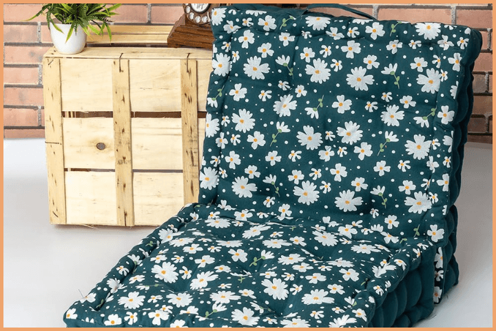 Best Meditation Cushions - SKANDA FAB Premium Printed Floor Cushion