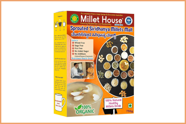 Millet House Sprouted Siridhanya Millets Malt