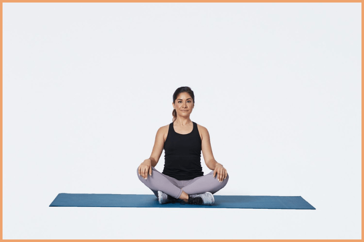 How to Sit for Meditation - Easy Cross-Legged Pose (Sukhasana)