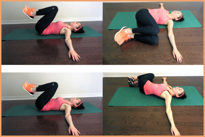 Yoga Asanas for Back Pain - Jathara Parivartanasana