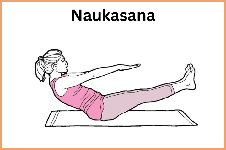 Yoga Asanas for Weight Loss - Naukasana