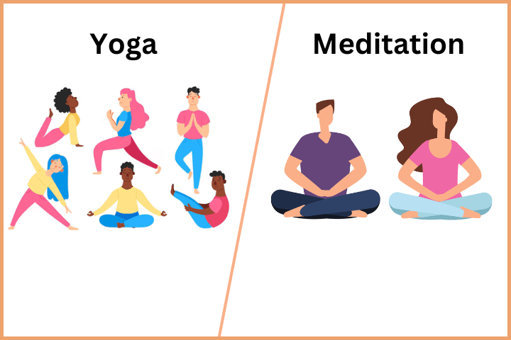 Yoga vs Meditation