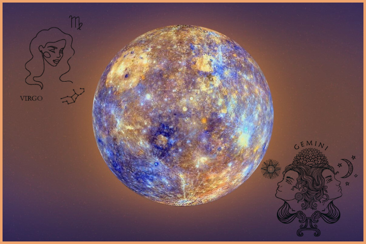 Zodiac Sign and Planets - Mercury