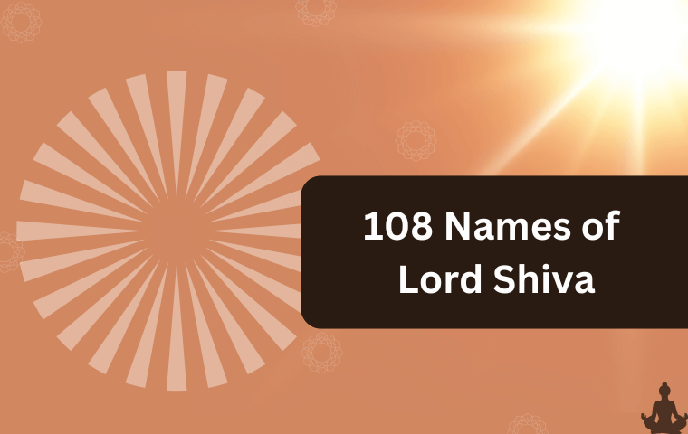 108 Names of Lord Shiva