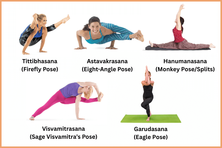Balancing Yoga Asanas List