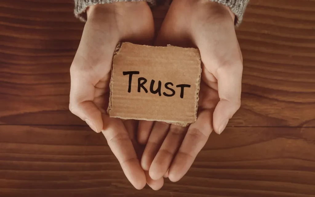 Trust - rare qualities of a woman